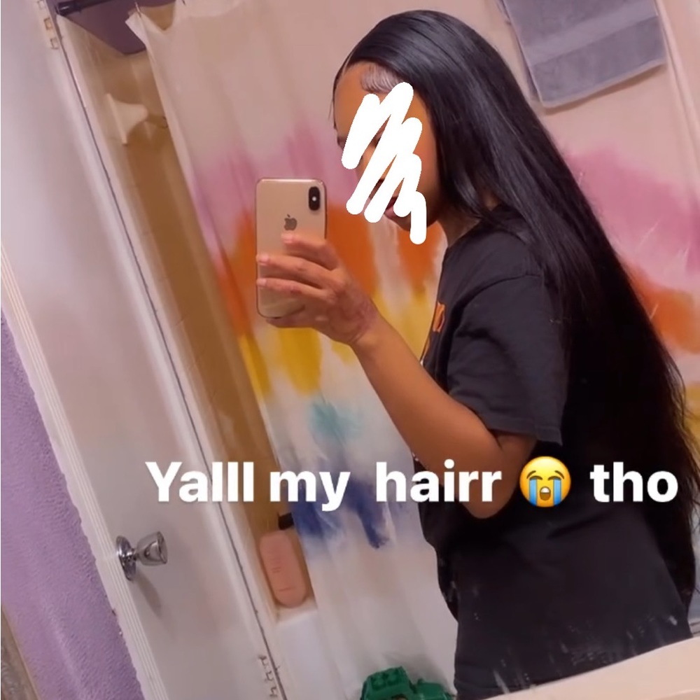 USED 13*6 HD LACE WIG